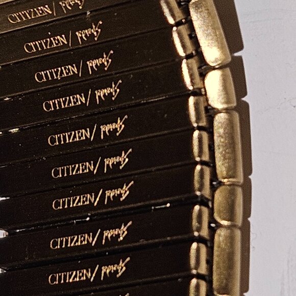 Vintage Citizen Eco-Drive Gold-Tone Men's Watch | Champagne Dial | Classic Style - Picture 11 of 16